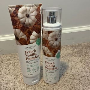 French Vanilla Pumpkin body scream & perfume